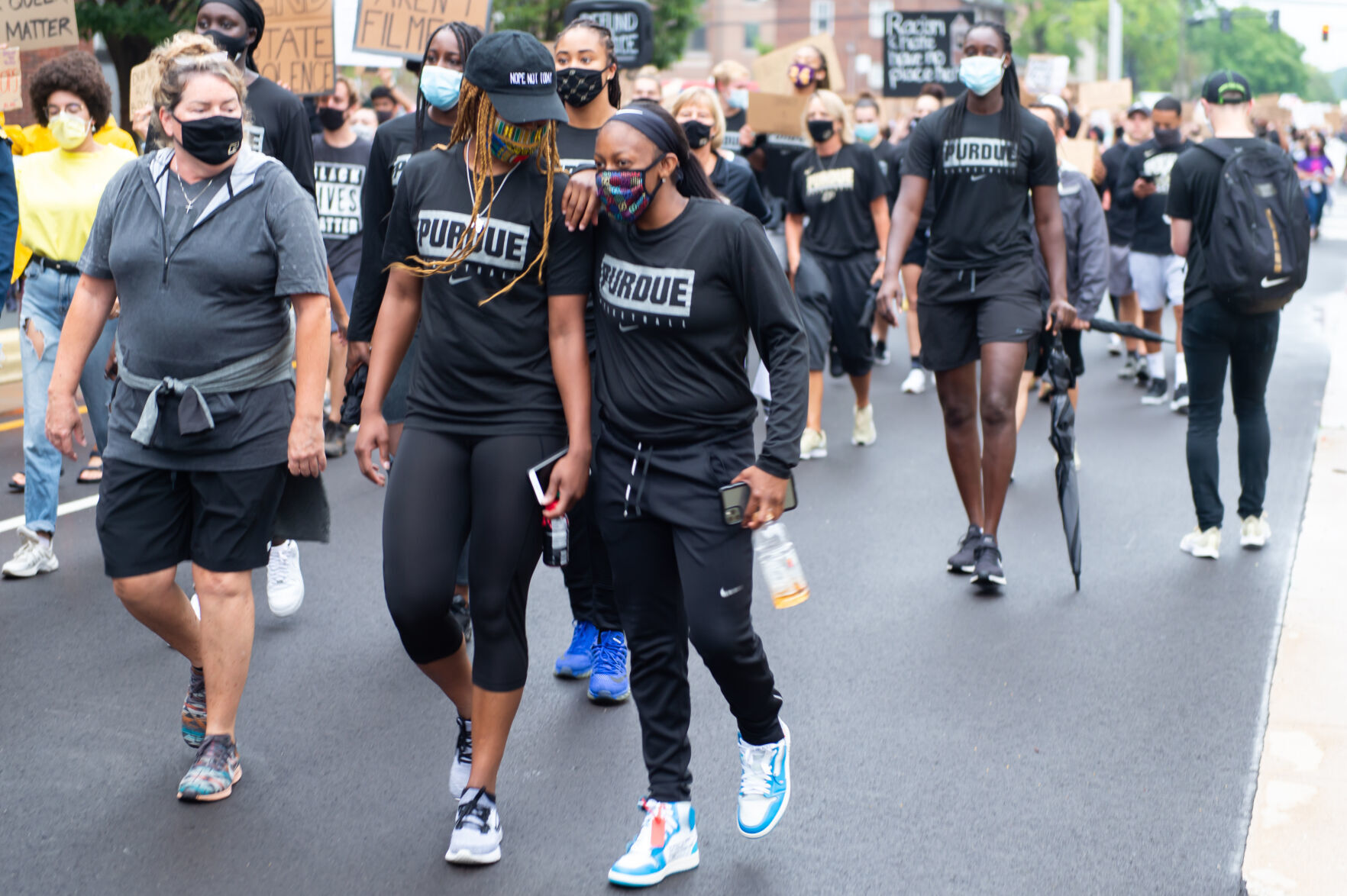 9/7/20 BLM Protests Women's Basketball